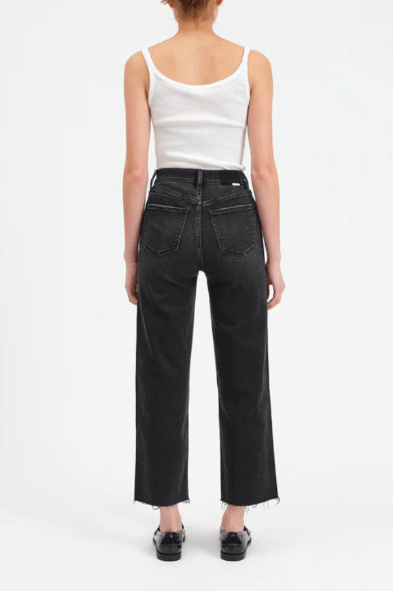 Daze Pleaser High Rise Wide Ankle Jean in Twilight - Unincorporated