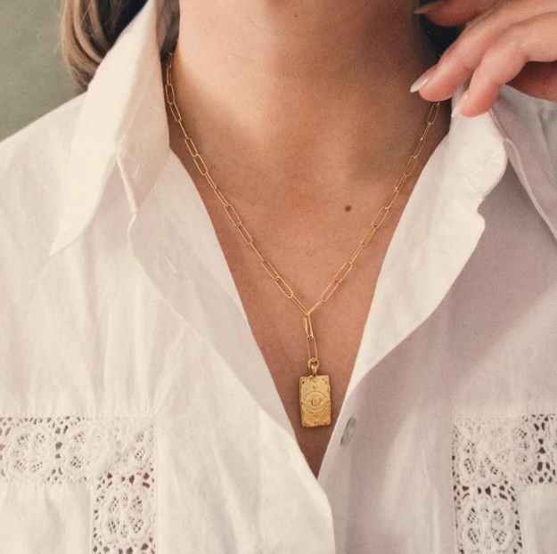 Filaki-Calliope-Paperclip-Link-Necklace-in-Gold2
