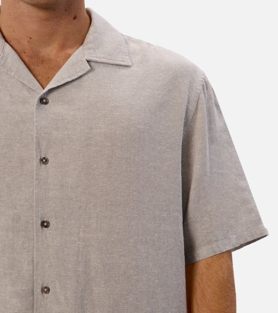 Industrie-Havana-Shortsleeve-Shirt-in-Silver2
