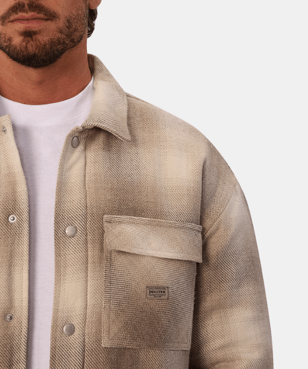 Industrie Highland Jacket in Taupe - Unincorporated