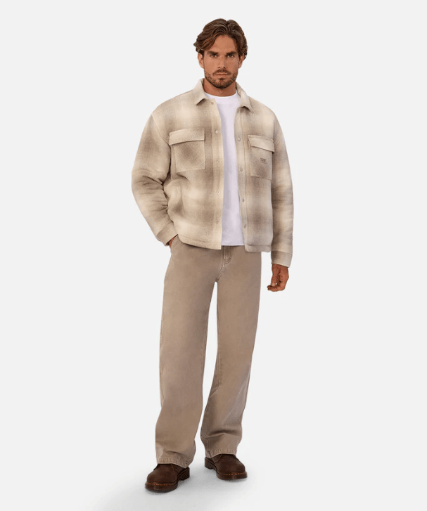 Industrie Highland Jacket in Taupe - Unincorporated