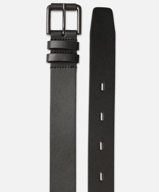 Black belt with metal details
