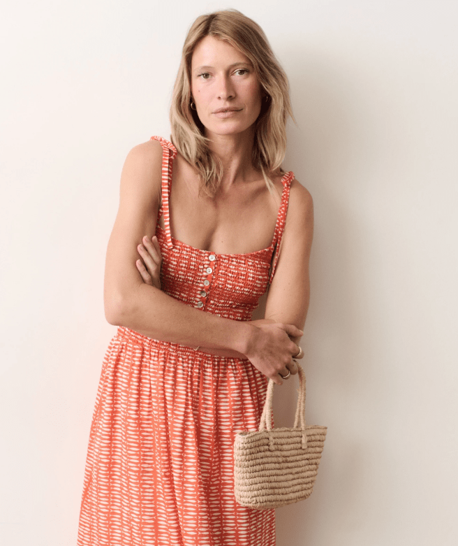 marine layer red dress Marine Layer Size XS Red Dress