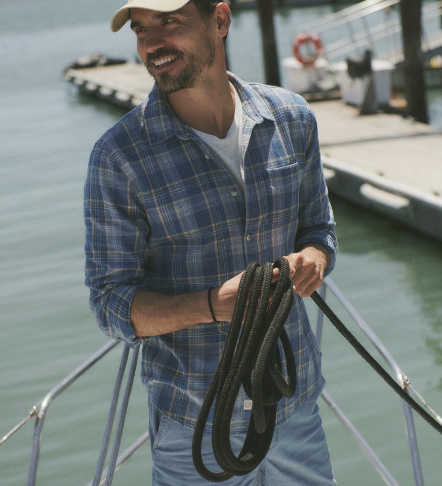 Marine-Layer-Classic-Stretch-Selvage-Shirt-in-Blue-Indigo-Plaid2