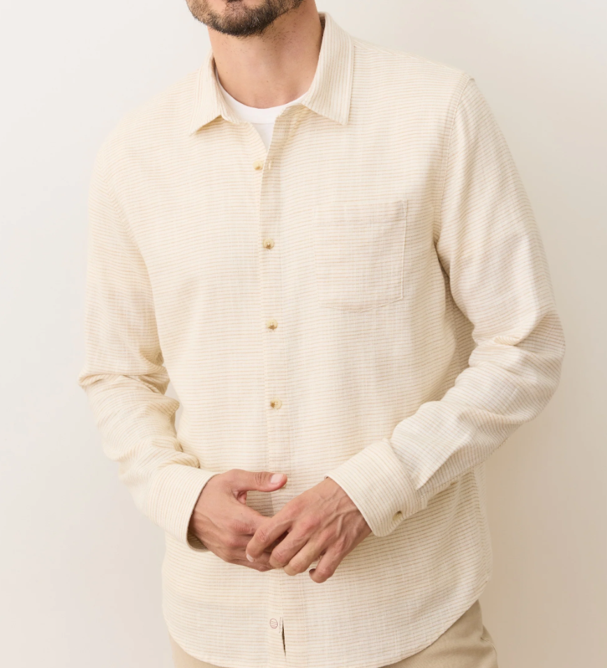 Marine-Layer-Classic-Stretch-Selvage-Shirt-in-Natural-Stripe4
