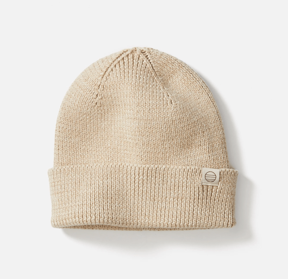 Marine Layer Inverness Beanie in Oatmeal - Unincorporated