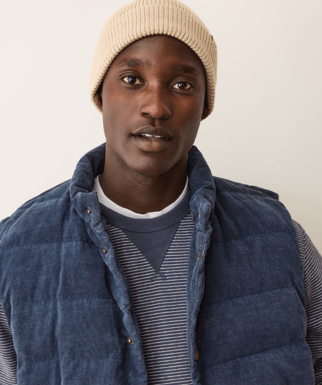 Marine Layer Inverness Beanie in Oatmeal - Unincorporated