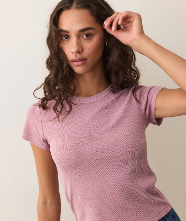 Marine-Layer-Lexi-Rib-Sun-In-Crew-Tee-in-Lilas1