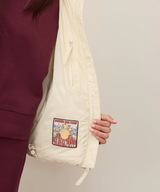 Marine Layer Sunbeam Puffer Jacket in Warm Burst - Unincorporated