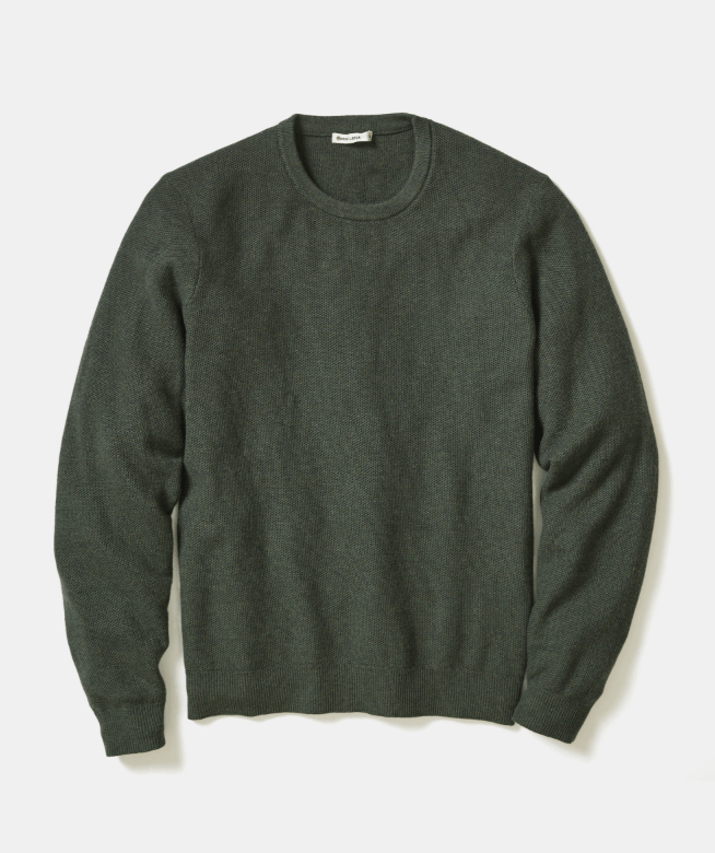 Marine Layer Sweater Tee in Barbour - Unincorporated