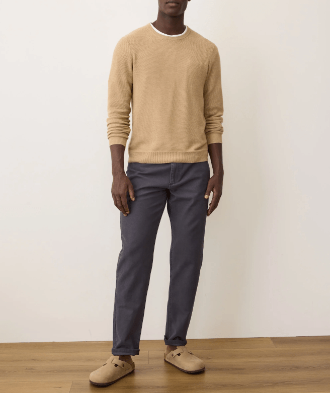 Marine Layer Sweater Tee in Sable - Unincorporated