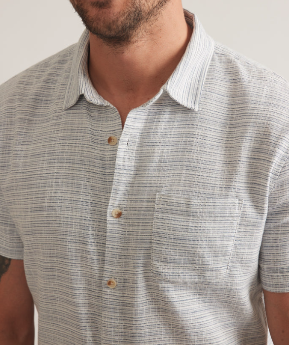 Marine Layer_SS_Stretch_Selvage_Stripe_Shirt_in_Blue_Mini_Stripe2