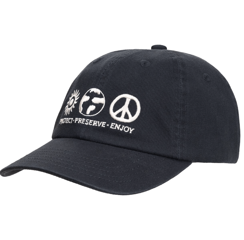 Parks Project Love Nature Baseball Hat in Vintage Black - Unincorporated