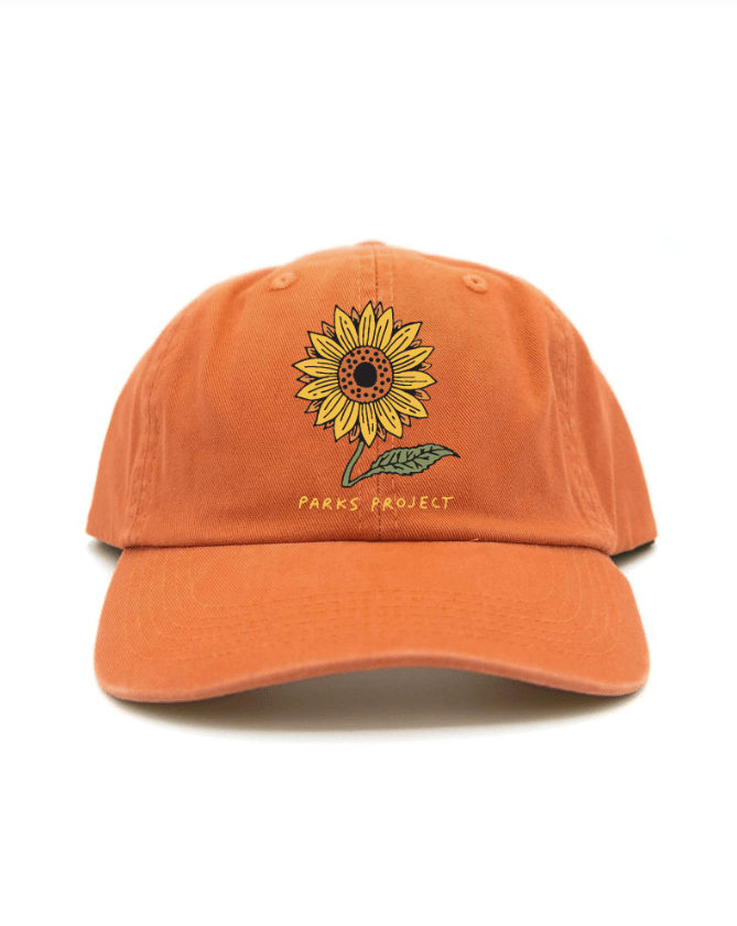 Parks Project Sunflower Baseball Hat in Orange - Unincorporated