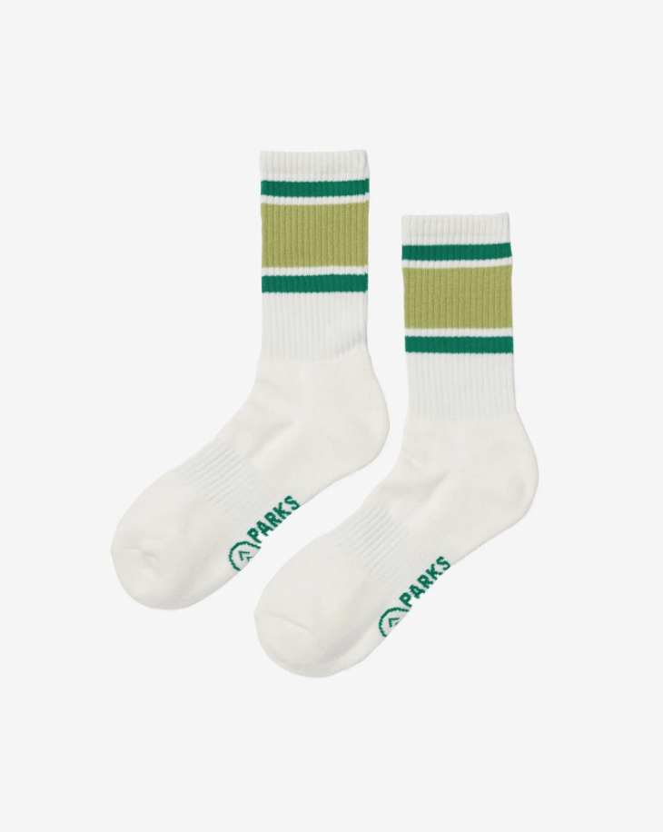 Parks Project Trail Crew Tube Sock 2 Pack in Mazarine Blue - Unincorporated