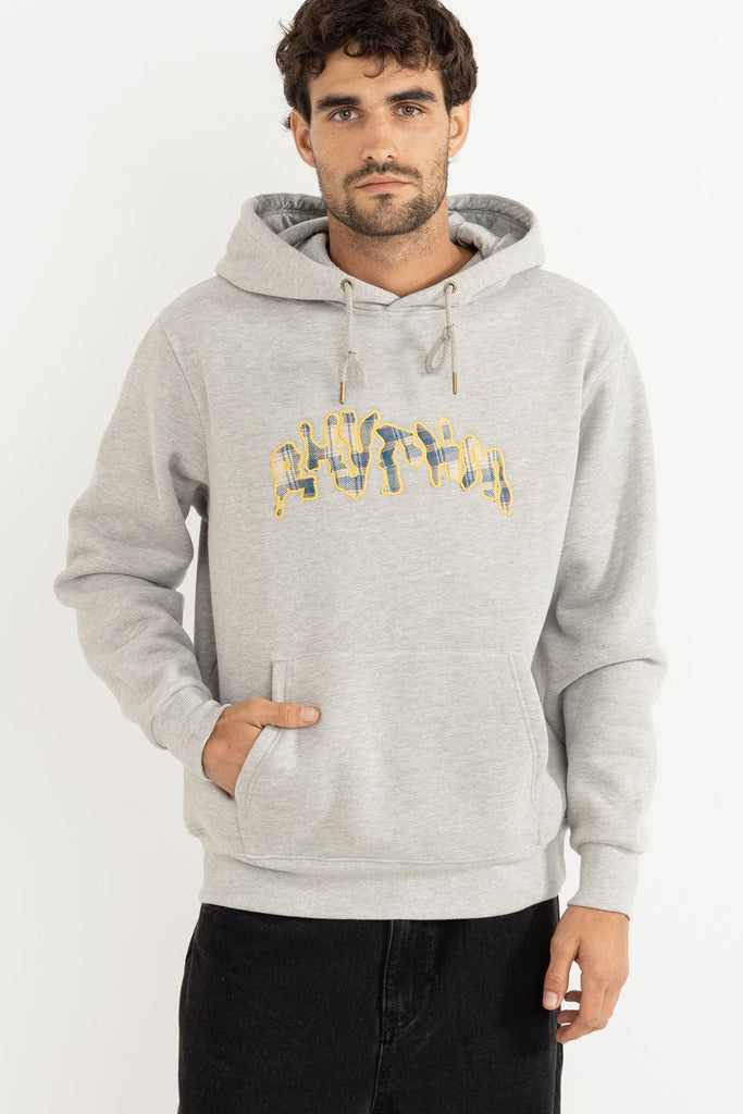 Rhythm New Realm Fleece Hoodie in Heather Grey - Unincorporated