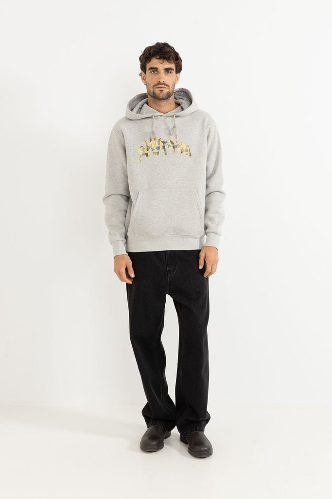 Rhythm New Realm Fleece Hoodie in Heather Grey - Unincorporated