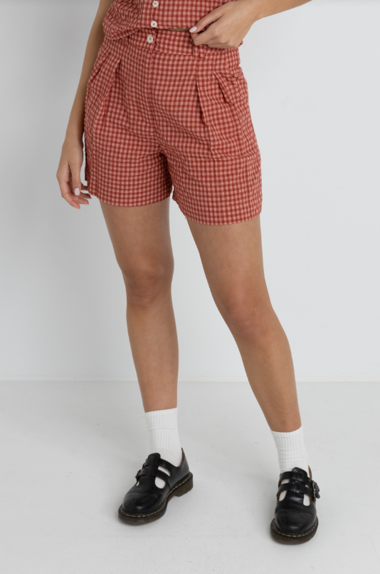 Rhythm_Lola_Check_Short_in_Red2