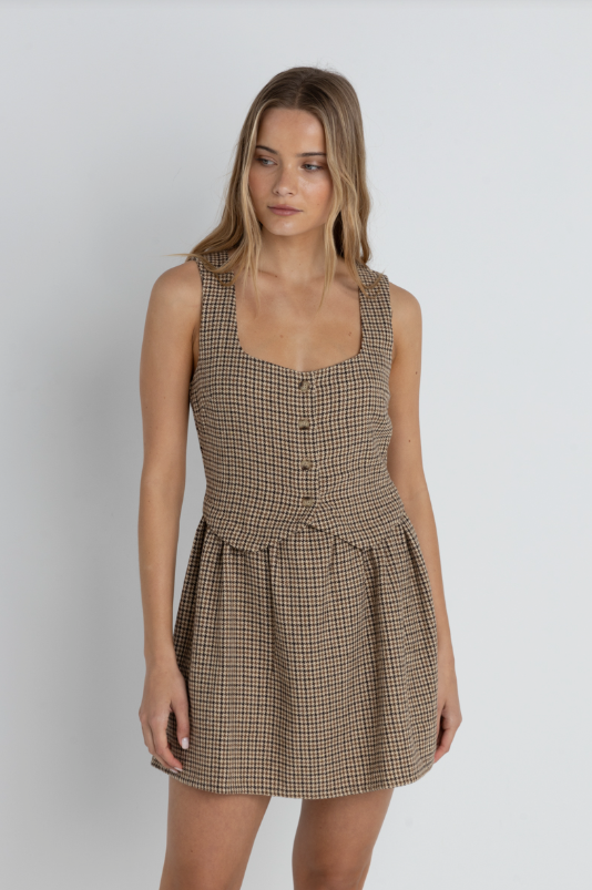 Rhythm_Mollie_Check_Vest_Mini_Dress_in_Chocolate2