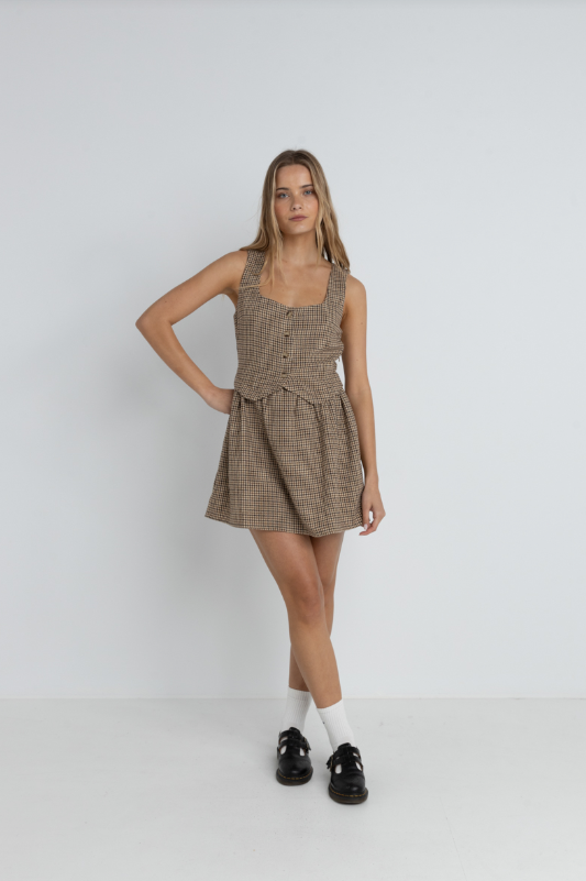 Rhythm_Mollie_Check_Vest_Mini_Dress_in_Chocolate4