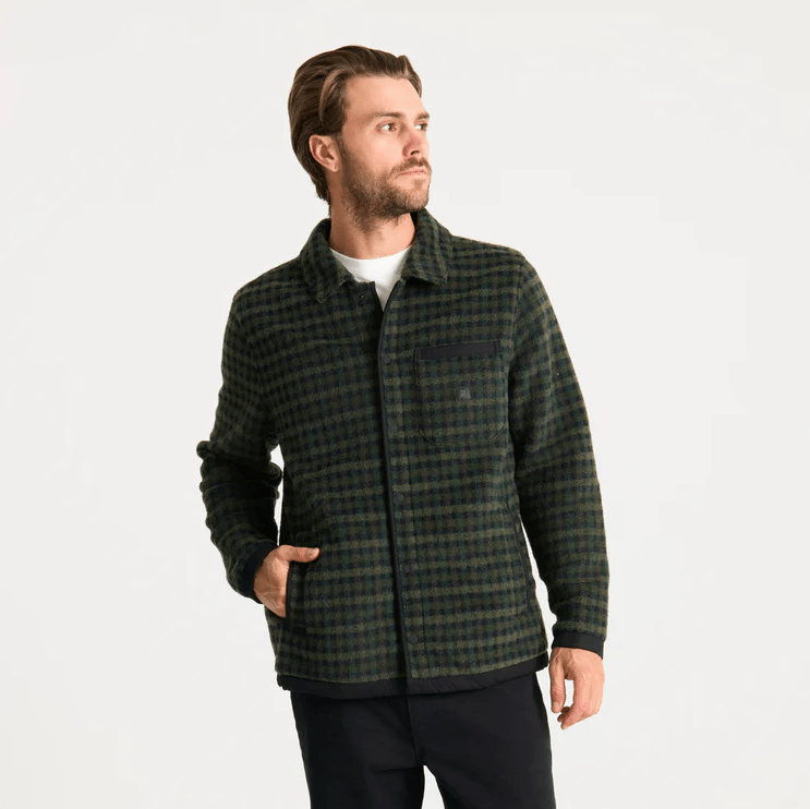 Roark Ember Overshirt Jacket in Dark Forest - Unincorporated