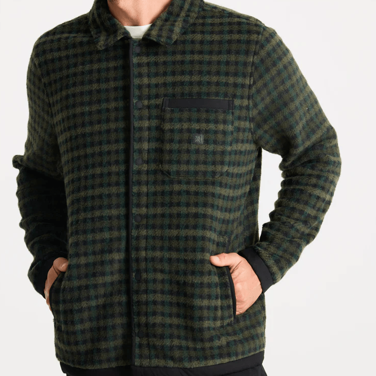 Roark Ember Overshirt Jacket in Dark Forest - Unincorporated