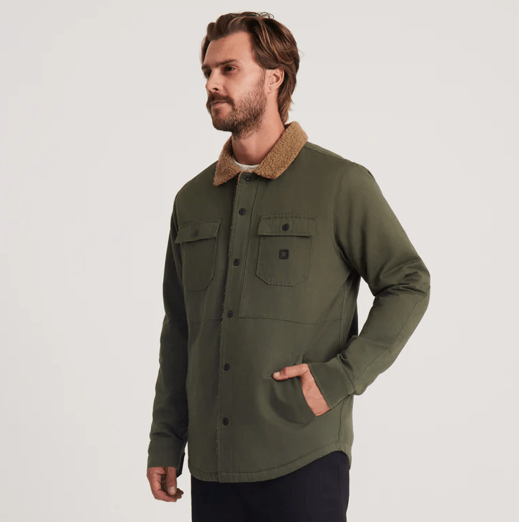 Roark Hebrides Jacket in Dark Military - Unincorporated