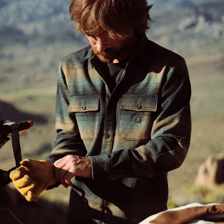 Roark Nordsman Longsleeve Flannel in Forest - Unincorporated