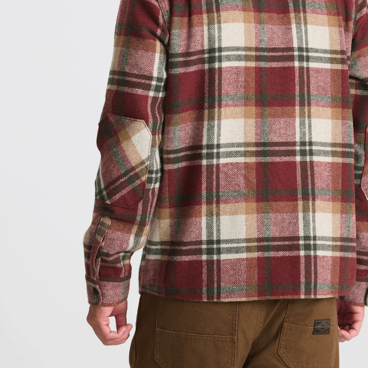 Roark Nordsman Longsleeve Flannel in Sangria - Unincorporated