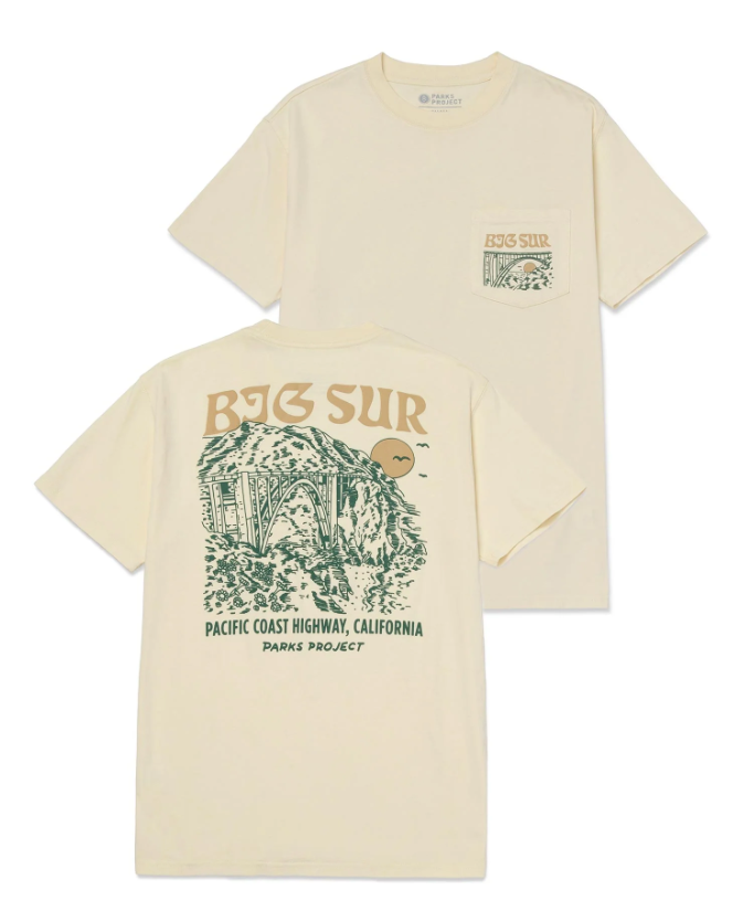 Parks Project_Big_Sur_Bridges_Puff_Print_Pocket_Tee_in_White1