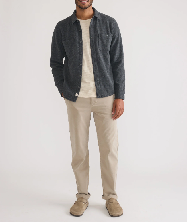 Marine Layer_Pacifica_Stretch_Twill_Shirt_in_Dark_Heather_Grey4