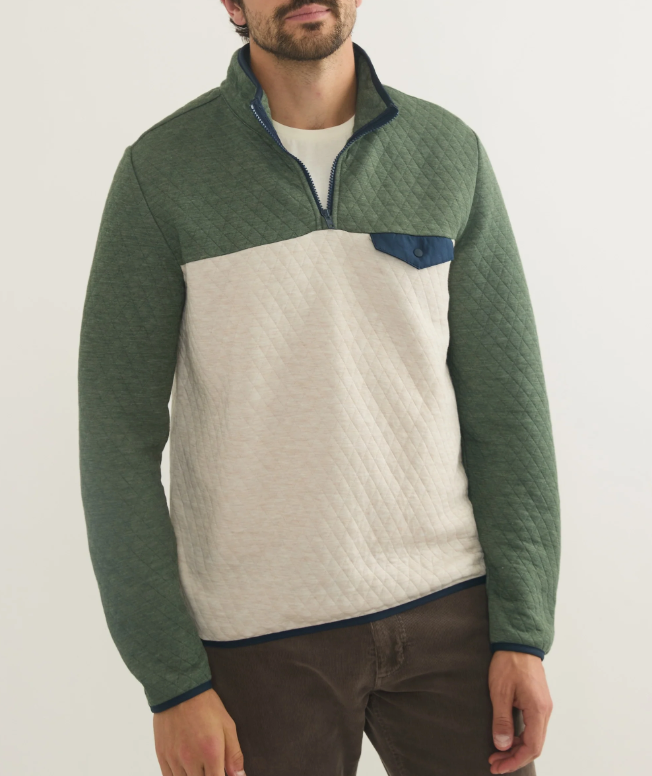Marine Layer_Corbet_Colorblock_Pullover_in_Olive/Oatmeal2