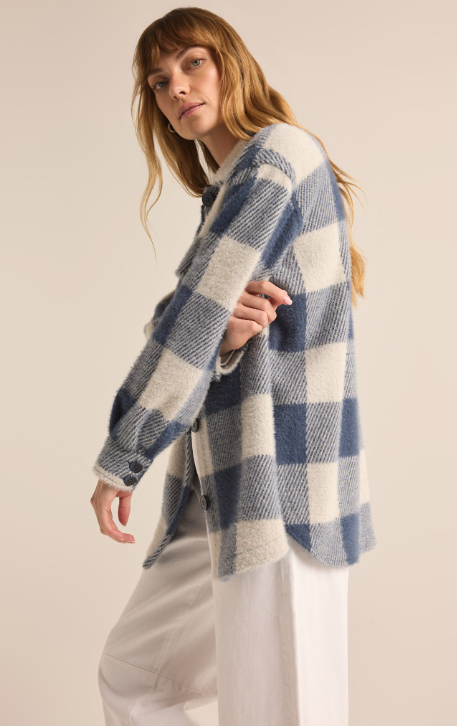 Z Supply_Tucker_Buffalo_Check_Jacket_in_Eclipse4