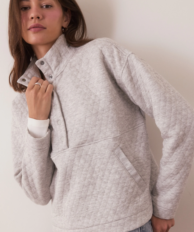 Marine Layer_Corbet_Funnel_Neck_Pullover_in_Light_Heather_Grey2