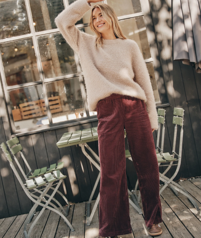Marine Layer_Allison_Corduroy_Trouser_in_Windsor_Wine1