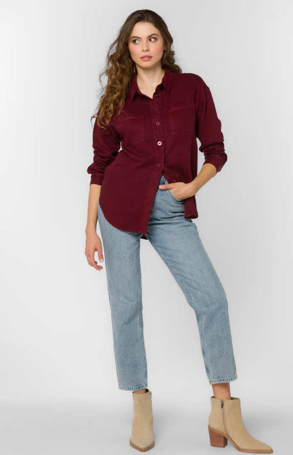 Velvet-Heart-Braxton-Button-Down-in-Bordeaux1
