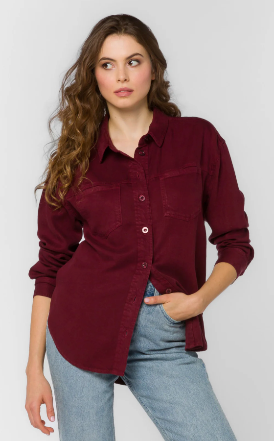 Velvet-Heart-Braxton-Button-Down-in-Bordeaux2