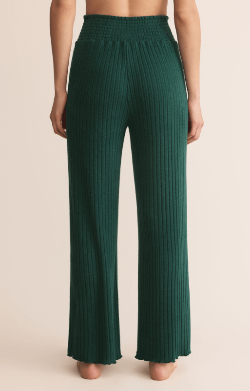 Z Supply Dawn Smocked Rib Pant in Mistletoe - Unincorporated