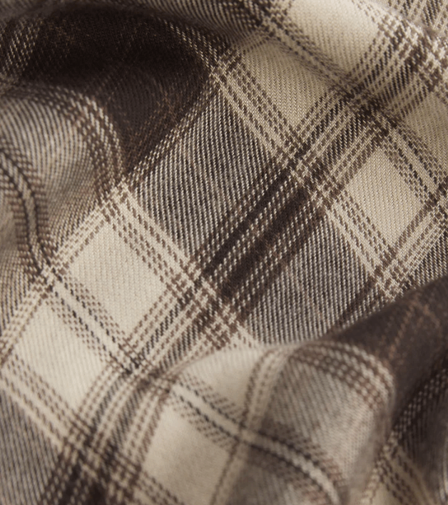 Z Supply Europa Plaid Midi Skirt in Black - Unincorporated