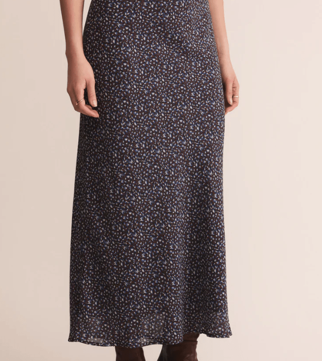 Z Supply Yelena Aspen Floral Maxi Skirt in Java - Unincorporated
